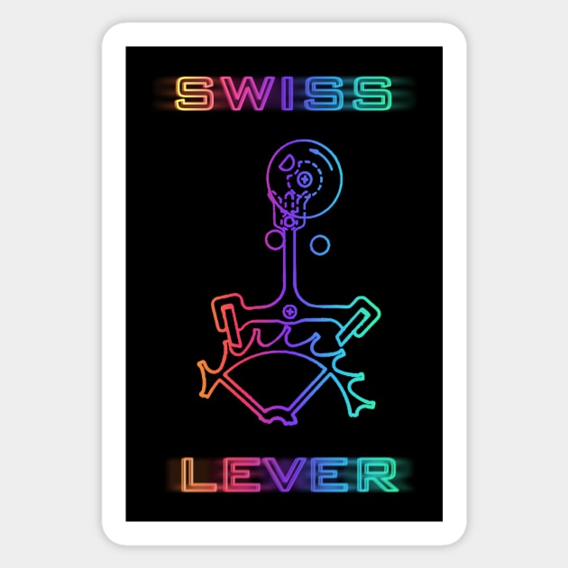 Swiss Lever Sticker by AdventureWizardLizard